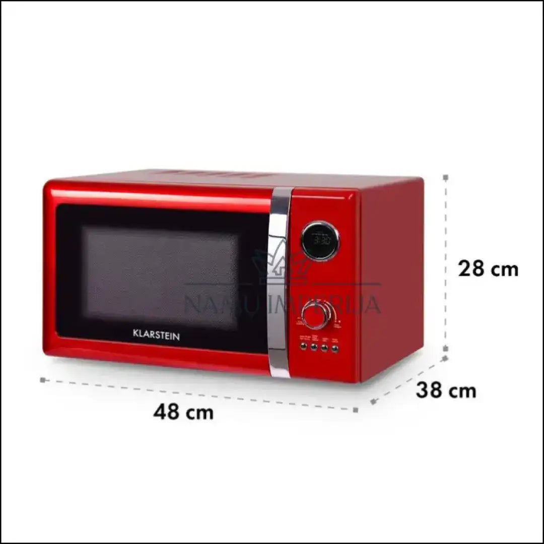Mikrobangų krosnelė ’Klarstein’ KI1412 - €77 Save 50% 50-100, __label:Pristatymas 1-2 d.d., color-raudona, elektronika,