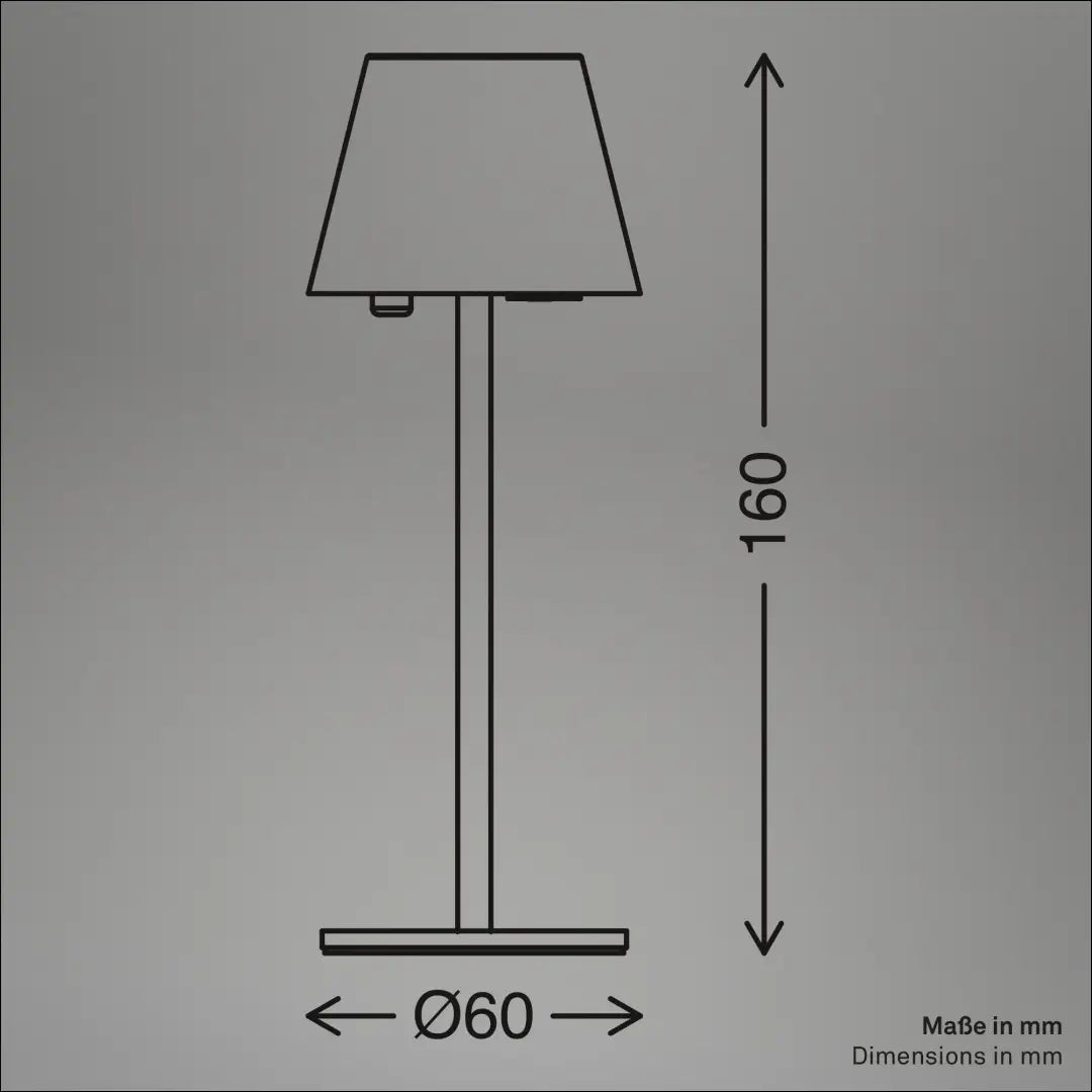 Mini LED stalinis šviestuvas DI12496 - €15 Save 50% __label:Pristatymas 1-2 d.d., color-juoda, interjeras, lauko