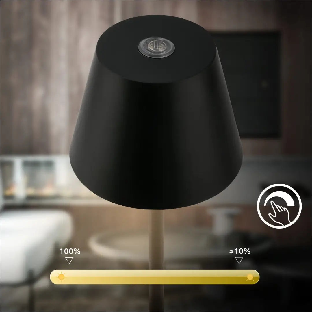 Mini LED stalinis šviestuvas DI12496 - €15 Save 50% __label:Pristatymas 1-2 d.d., color-juoda, interjeras, lauko