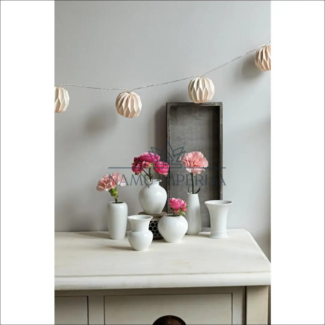 Mini porceliano vazelė DI8785 - €37 Save 50% 25-50, __label:Pristatymas 1-2 d.d., color-balta, interjeras,