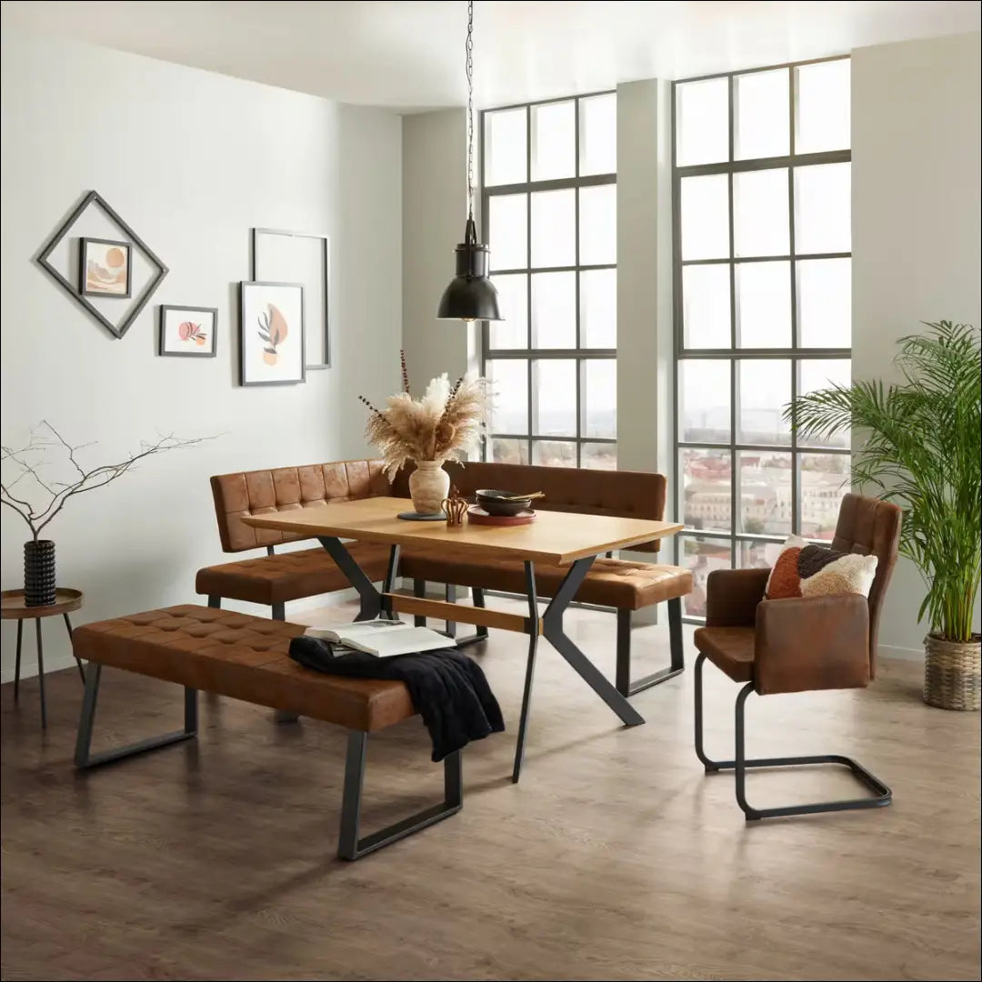 Minkštasuolis MI1006 - €80 Save 50% 50-100, __label:Pristatymas 1-2 d.d., color-ruda, material-dirbtine-oda, minksti