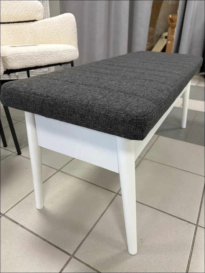 Minkštasuolis MI603 - €56 Save 60% 50-100, __label:Pristatymas 1-2 d.d., color-balta, color-pilka, material-gobelenas