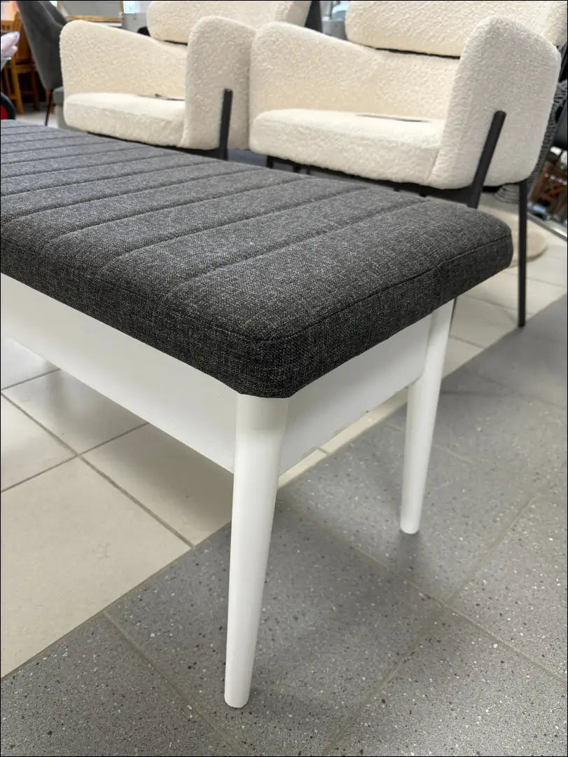 Minkštasuolis MI603 - €56 Save 60% 50-100, __label:Pristatymas 1-2 d.d., color-balta, color-pilka, material-gobelenas