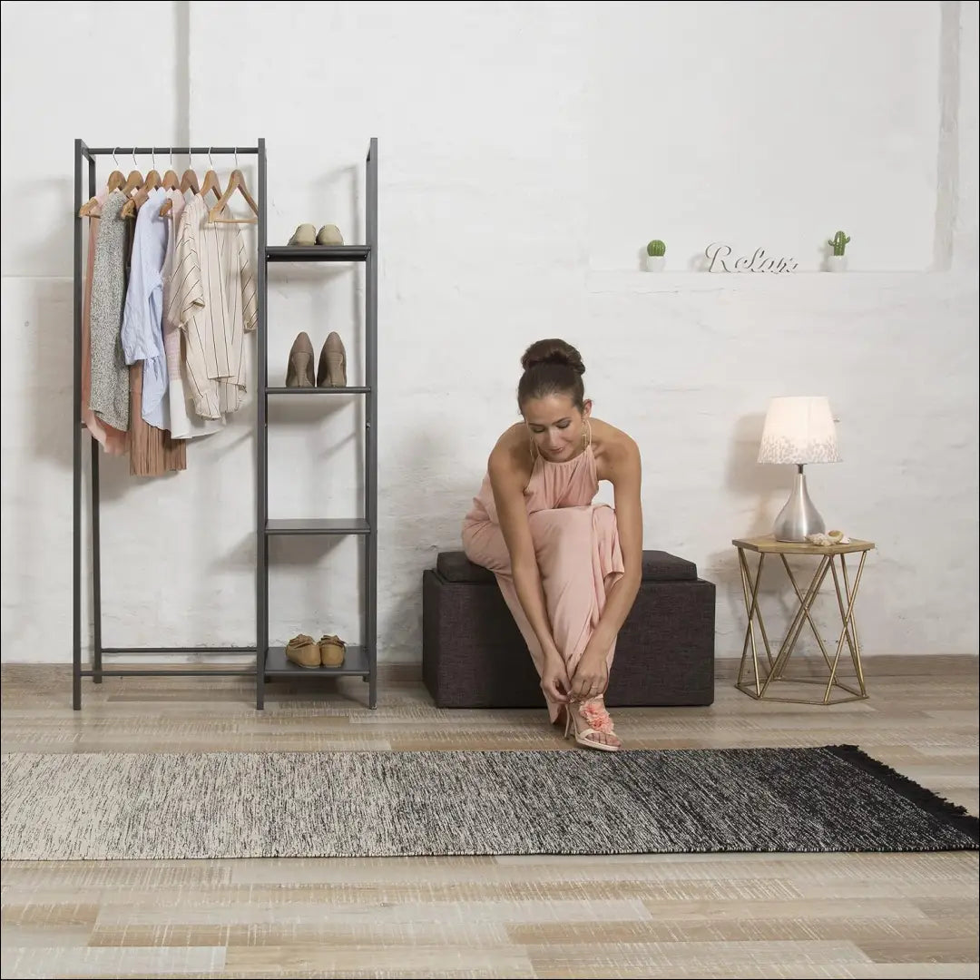 Minkštasuolis su daiktadėže MI830 - €63 Save 50% 50-100, __label:Pristatymas 1-2 d.d., color-juoda, color-ruda,