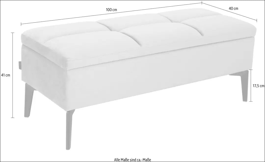 Minkštasuolis su daiktadėže MI854 - €105 Save 50% 100-200, __label:Pristatymas 1-2 d.d., color-pilka, material-aksomas,