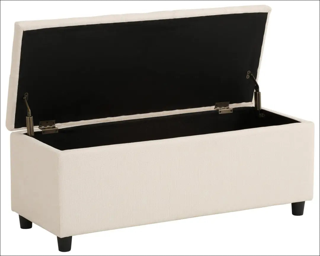 Minkštasuolis su daiktadėže MI867 - €70 Save 50% 50-100, __label:Pristatymas 1-2 d.d., color-kremas,