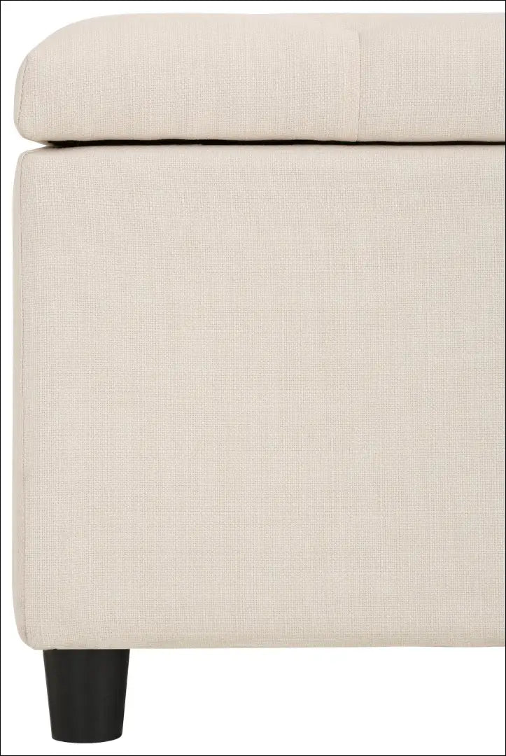 Minkštasuolis su daiktadėže MI867 - €70 Save 50% 50-100, __label:Pristatymas 1-2 d.d., color-kremas,