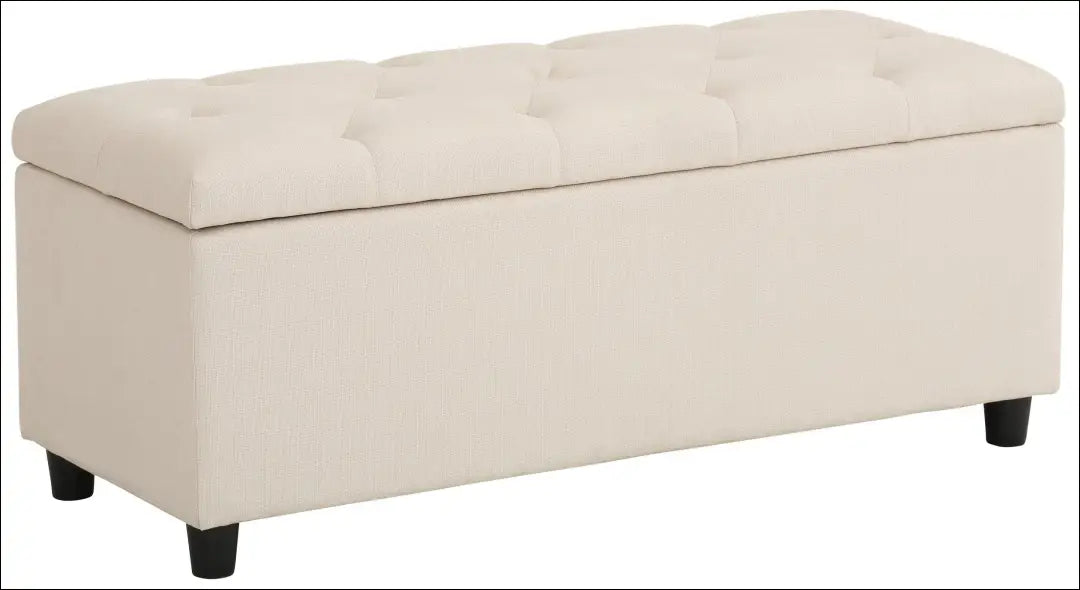 Minkštasuolis su daiktadėže MI867 - €70 Save 50% 50-100, __label:Pristatymas 1-2 d.d., color-kremas,