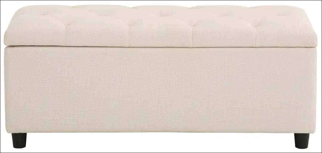 Minkštasuolis su daiktadėže MI867 - €70 Save 50% 50-100, __label:Pristatymas 1-2 d.d., color-kremas,