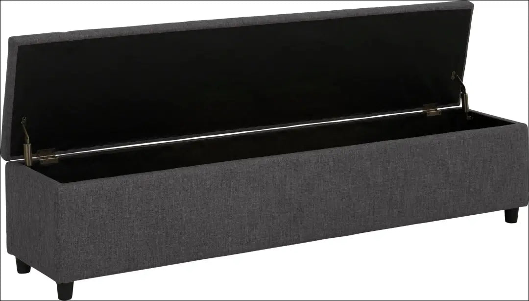 Minkštasuolis su daiktadėže MI868 - €124 Save 50% 100-200, __label:Pristatymas 1-2 d.d., color-pilka,