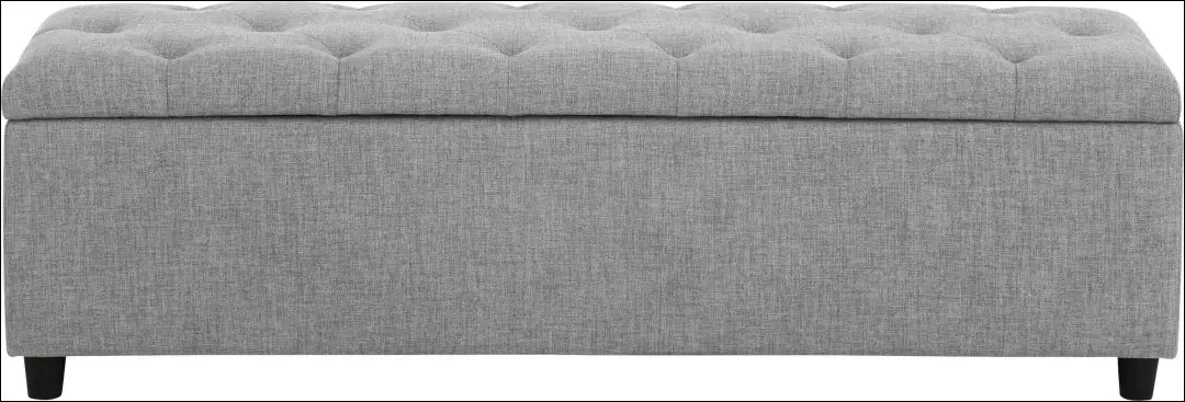 Minkštasuolis su daiktadėže MI870 - €95 Save 50% 50-100, __label:Pristatymas 1-2 d.d., color-pilka, material-gobelenas,