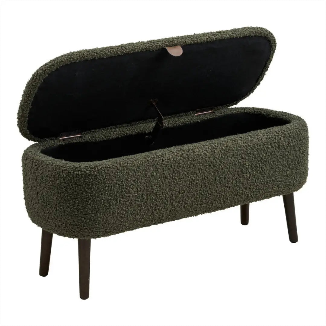 Minkštasuolis su daiktadėže MI973 - €155 Save 10% 100-200, __label:Pristatymas 1-2 d.d., color-zalia,