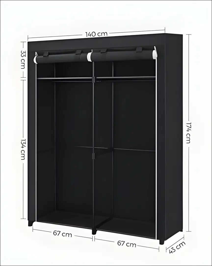 Mobili drabužių spinta SM1363 - €79 Save 40% 50-100, __label:Pristatymas 5-14 d.d., miegamojo, notouch30, song