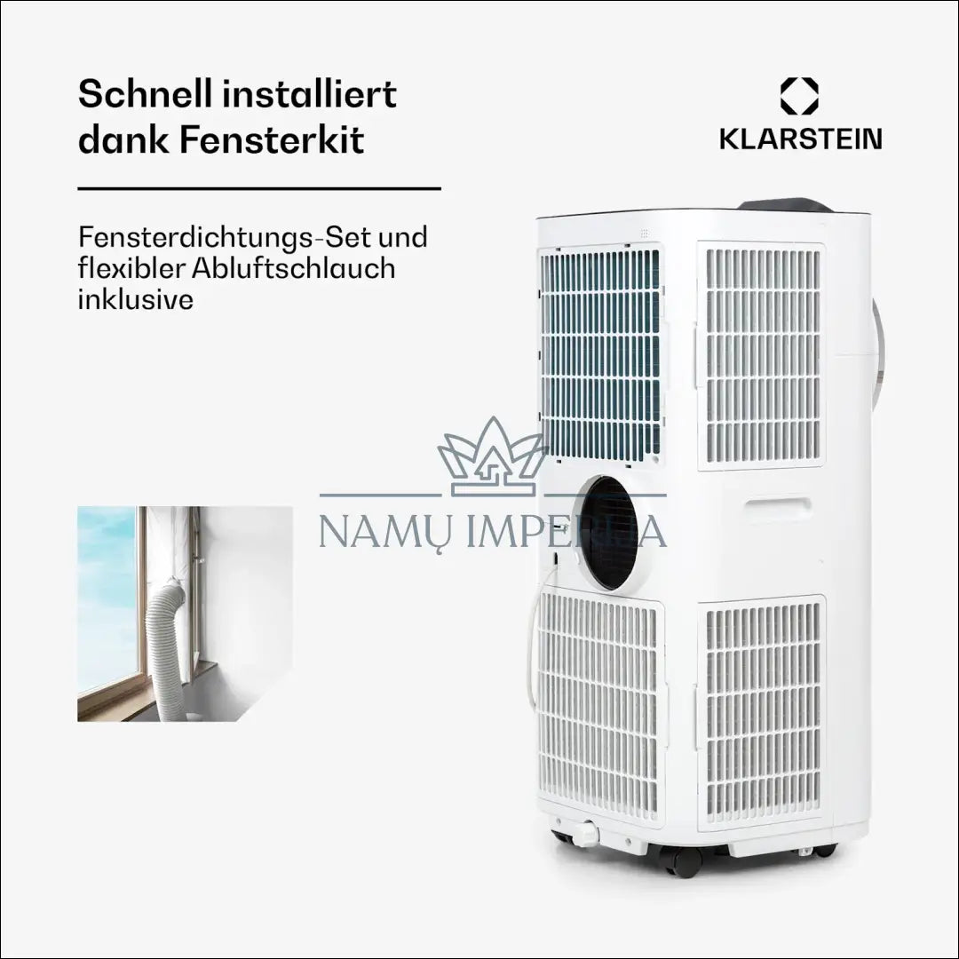 Mobilus oro kondicionierius “Klarstein” KI1183 - €270 Save 50% __label:Pristatymas 1-2 d.d., color-balta, elektronika,