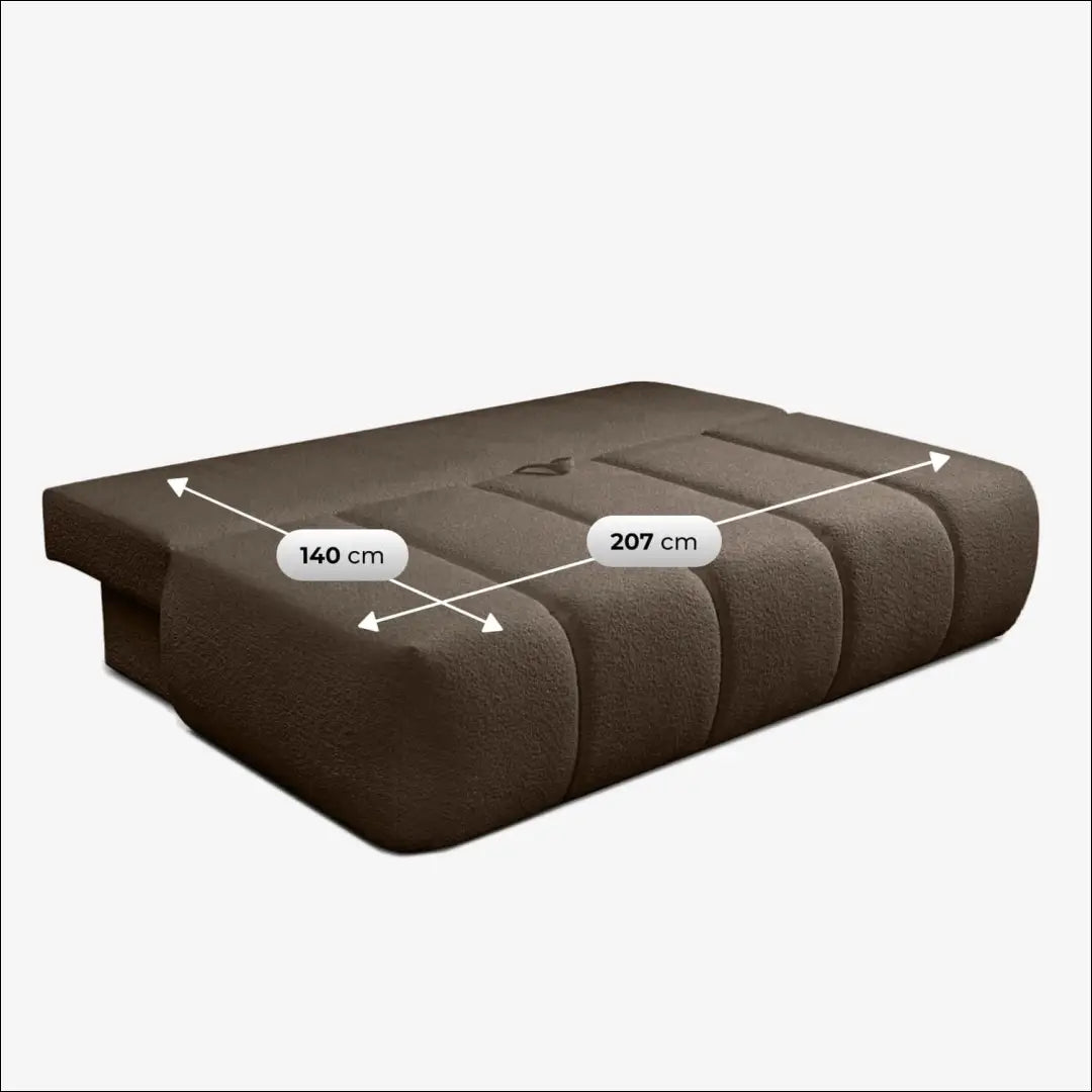 Mocca Boucle sofa-lova TE2484 - €708.69 Save 15% __label:Pristatymas 5-14 d.d., Newelite Naujausi produktai | Namų
