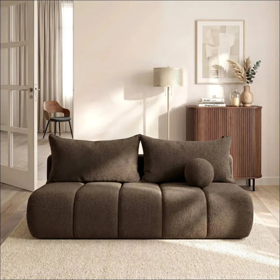 Mocca Boucle sofa-lova TE2484 - €708.69 Save 15% __label:Pristatymas 5-14 d.d., Newelite Naujausi produktai | Namų