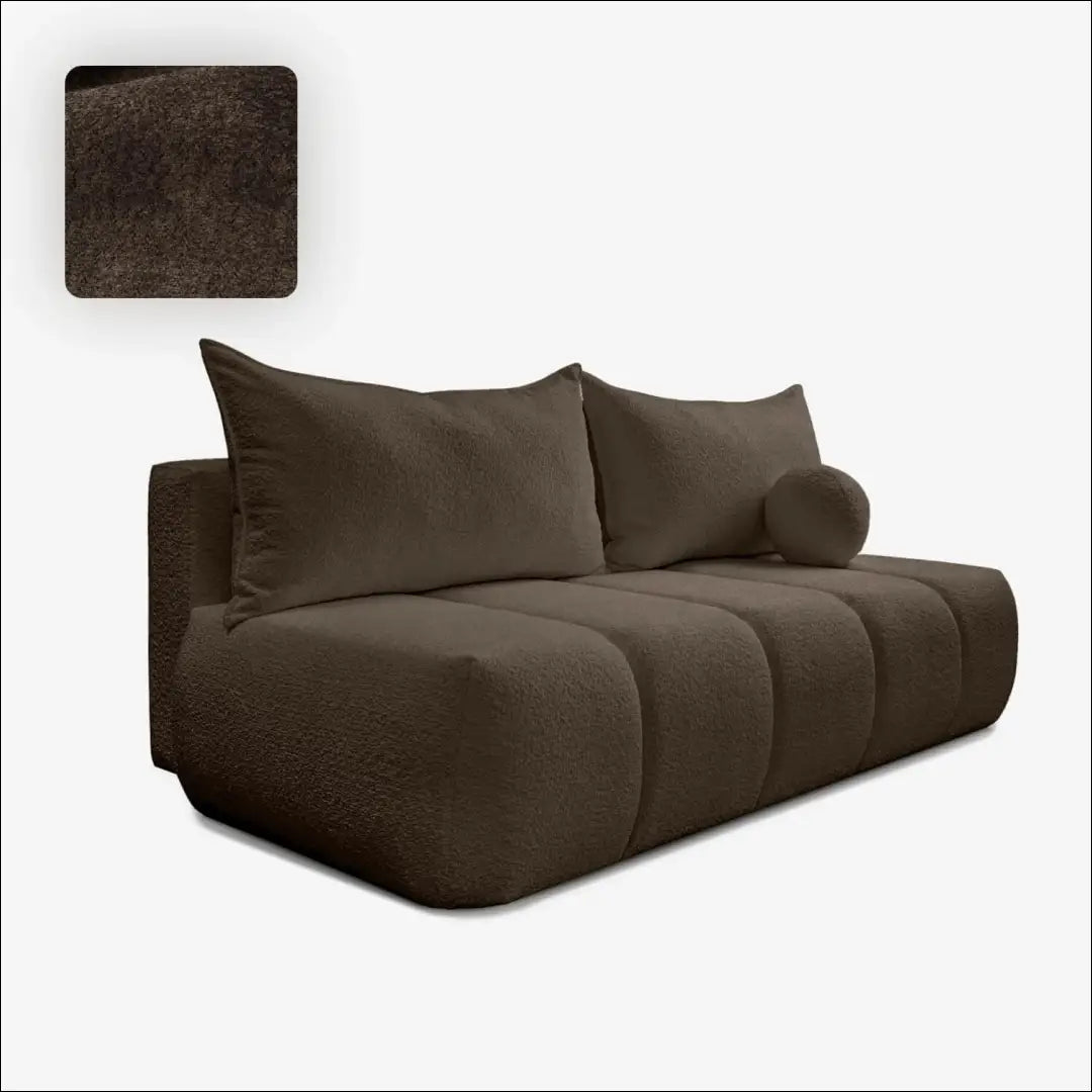 Mocca Boucle sofa-lova TE2484 - €708.69 Save 15% __label:Pristatymas 5-14 d.d., Newelite Naujausi produktai | Namų