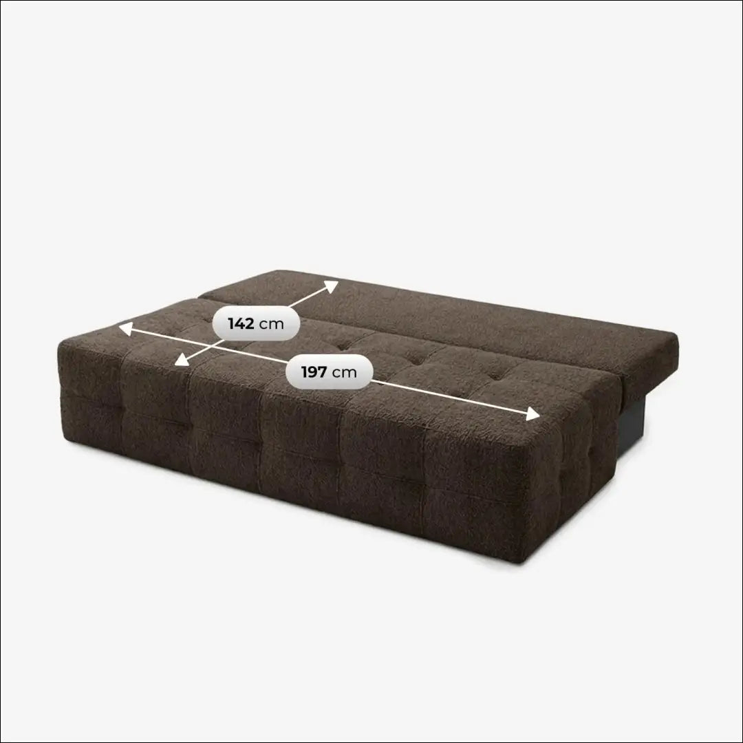 Mocca Boucle sofa-lova TE2494 - €667.22 Save 15% __label:Pristatymas 5-14 d.d., Newelite Naujausi produktai | Namų
