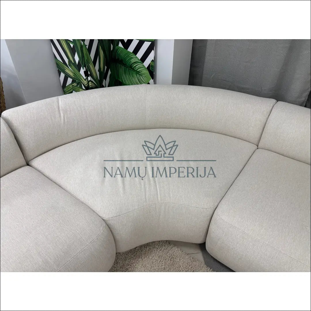 Modulinė kampinė U formos sofa MI767 - €1,800 Save 50% __label:Pristatymas 1-2 d.d., color-kremas, kampai,