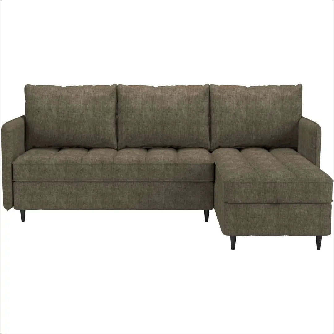 Modulinė sofa-kampas MI866 - €230 Save 50% __label:Pristatymas 1-2 d.d., color-ruda, kampai, material-gobelenas,