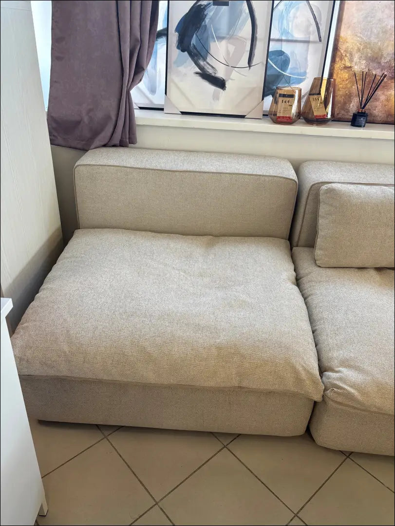 Modulinė sofa MI770 - €1,280 Save 60% __label:Pristatymas 1-2 d.d., color-smelio, material-gobelenas,