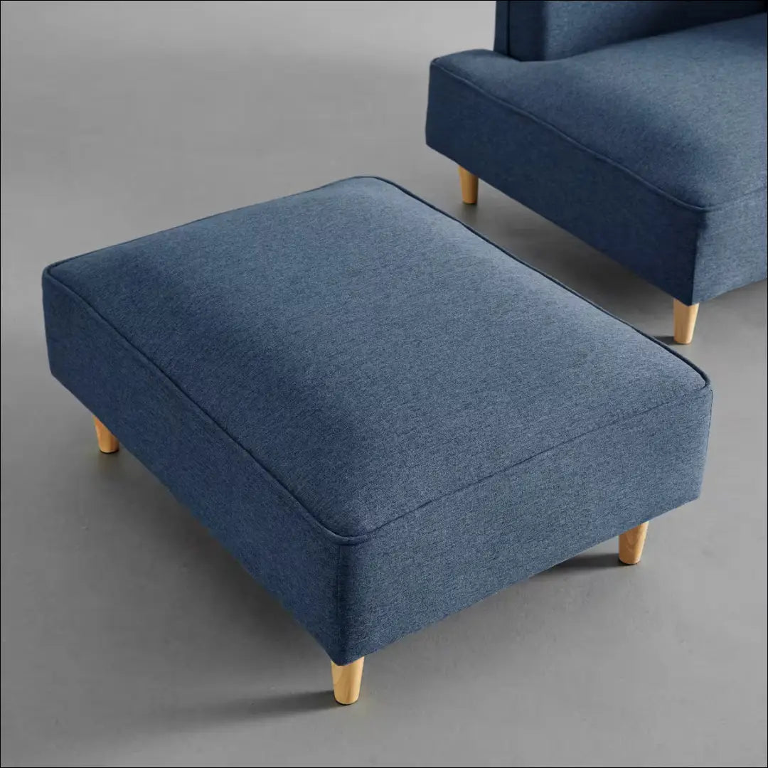 Modulinė sofa MI997 - €130 Save 50% 100-200, __label:Pristatymas 1-2 d.d., color-melyna, material-poliesteris, minksti