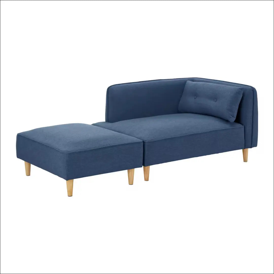Modulinė sofa MI997 - €130 Save 50% 100-200, __label:Pristatymas 1-2 d.d., color-melyna, material-poliesteris, minksti