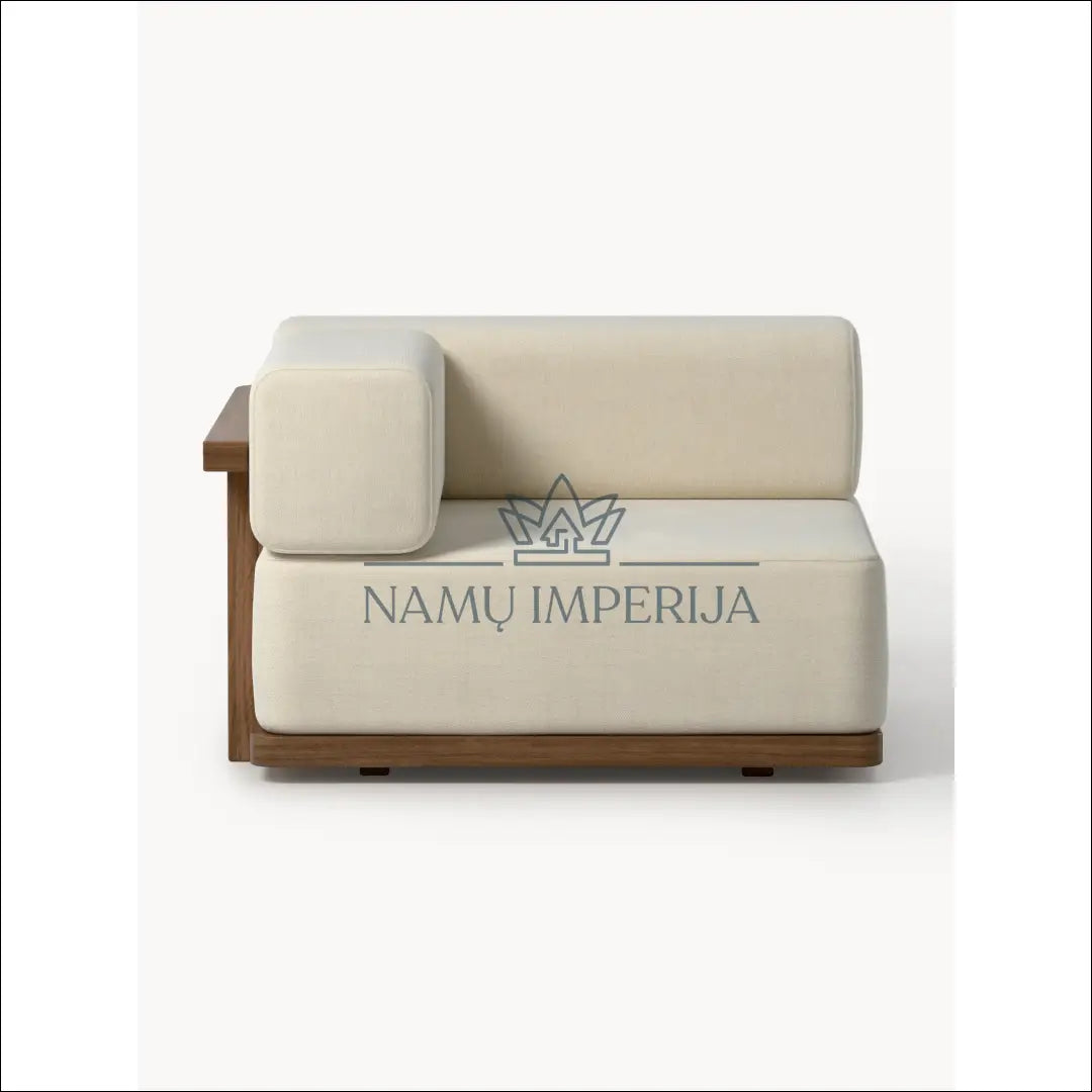 Modulinis lauko fotelis LI791 €550 Save 50% __label:Pristatymas 1 2 d.d., color ruda, smelio, baldai, material medzio