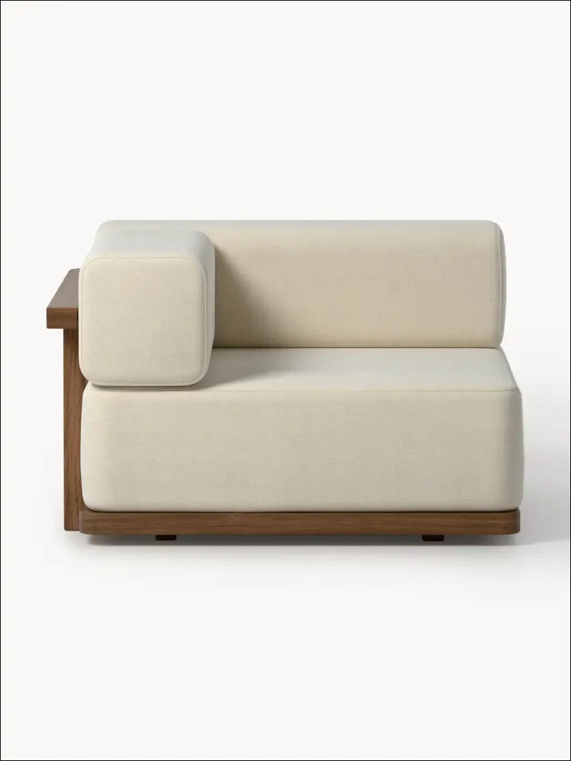 Modulinis lauko fotelis LI791 - €550 Save 50% __label:Pristatymas 1-2 d.d., color-ruda, color-smelio, baldai,