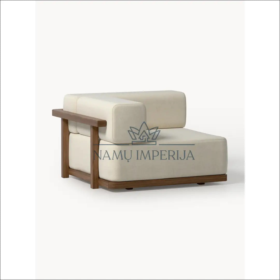 Modulinis lauko fotelis LI791 €550 Save 50% __label:Pristatymas 1 2 d.d., color ruda, smelio, baldai, material medzio
