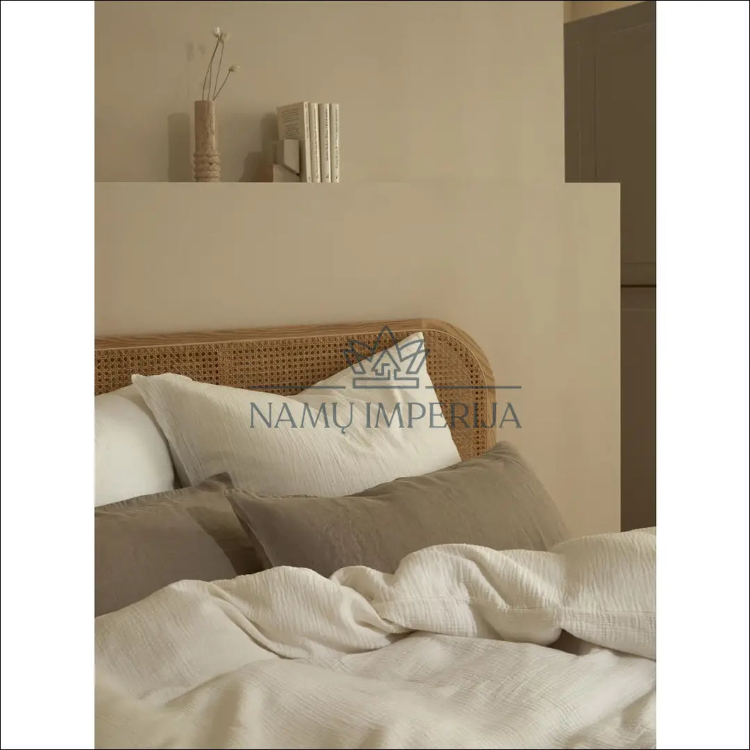 Muslino pagalvių užvalkalų komplektas (2vnt) DI5762 - €7 color-balta, material-medvilne, pagalves-uzvalkalas,