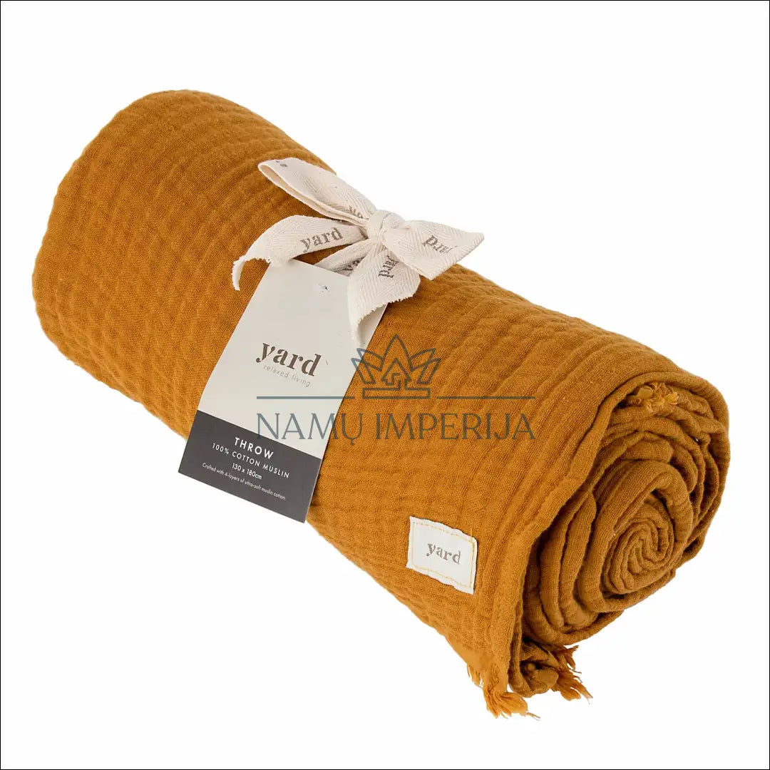 Muslino pledas DI9154 - €15 Save 50% __label:Pristatymas 1-2 d.d., color-geltona, material-medvilne, notouch50, pledai