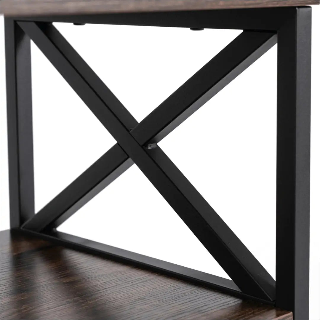 Naktinė spintelė juodos spalvos / ąžuolo 40 cm TE1107 - €57 Save 15% 50-100, __label:Pristatymas 5-14 d.d., elite,