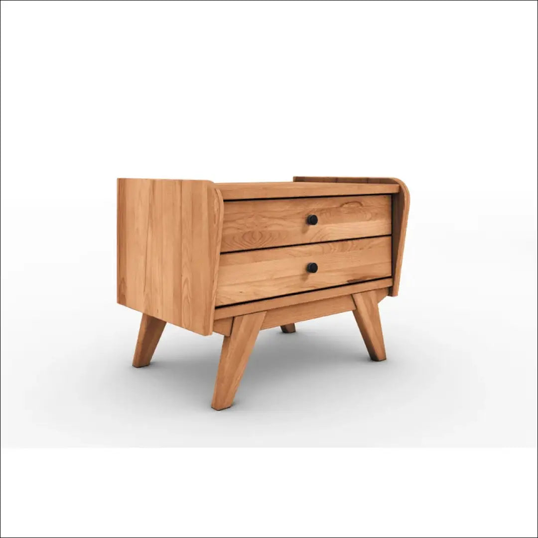 Naktinis staliukas GI289 - €94 Save 65% 50-100, __label:Pristatymas 1-2 d.d., color-ruda, material-medzio-masyvas,