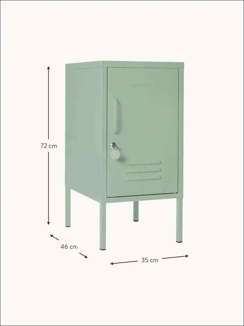 Naktinis staliukas GI356 - €42 Save 70% 25-50, __label:Pristatymas 1-2 d.d., color-zalia, material-metalas, miegamojo