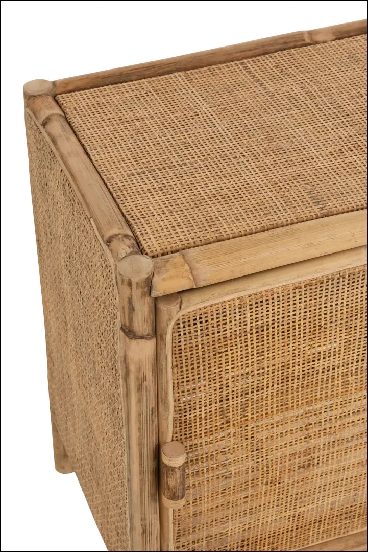 Naktinis staliukas GI366 - €175 Save 65% 100-200, __label:Pristatymas 1-2 d.d., color-ruda, material-bambukas,