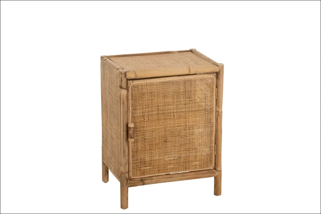 Naktinis staliukas GI366 - €175 Save 65% 100-200, __label:Pristatymas 1-2 d.d., color-ruda, material-bambukas,