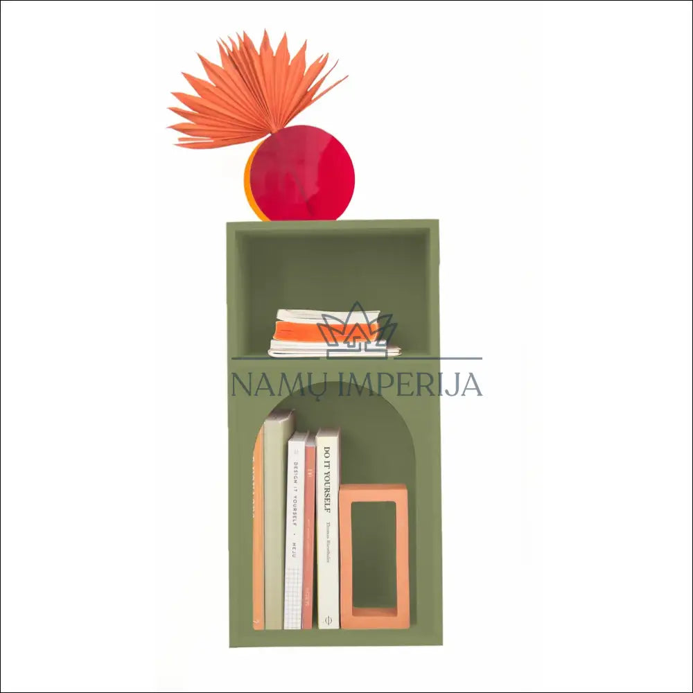Naktinis staliukas GI373 - €45 Save 70% 25-50, __label:Pristatymas 1-2 d.d., color-zalia, material-mediena, pazeistas
