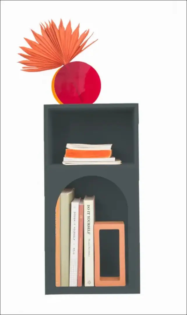 Naktinis staliukas GI394 - €90 Save 55% 50-100, __label:Pristatymas 1-2 d.d., color-pilka, material-mdf, miegamojo