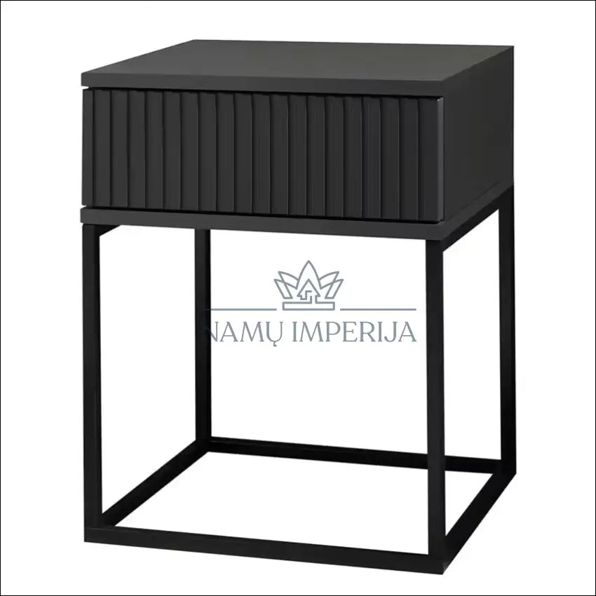 Naktinis staliukas GI563 €30 Save 60% 25 50, __label:Pristatymas 1 2 d.d., color juoda, pilka, material mediena €25