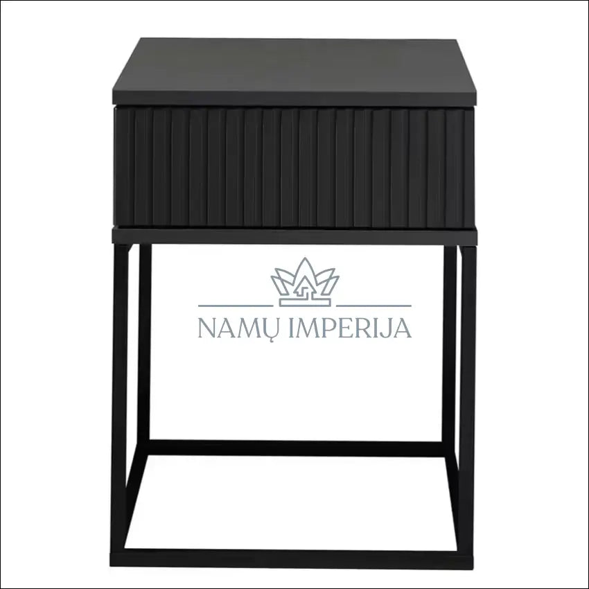 Naktinis staliukas GI563 €30 Save 60% 25 50, __label:Pristatymas 1 2 d.d., color juoda, pilka, material mediena €25