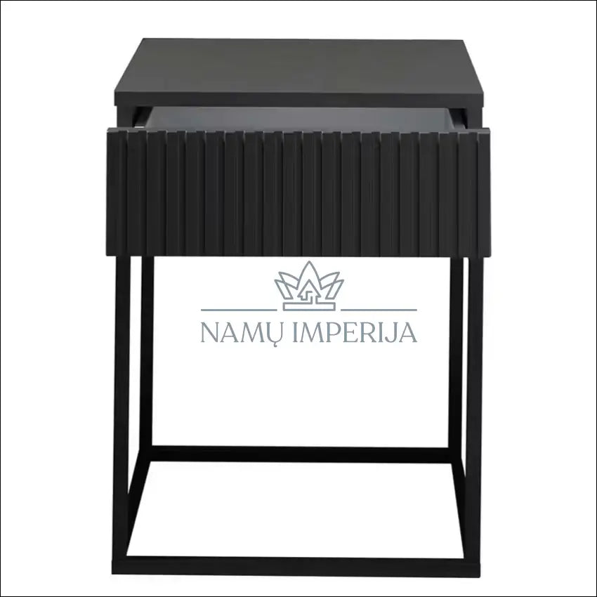 Naktinis staliukas GI563 €30 Save 60% 25 50, __label:Pristatymas 1 2 d.d., color juoda, pilka, material mediena €25