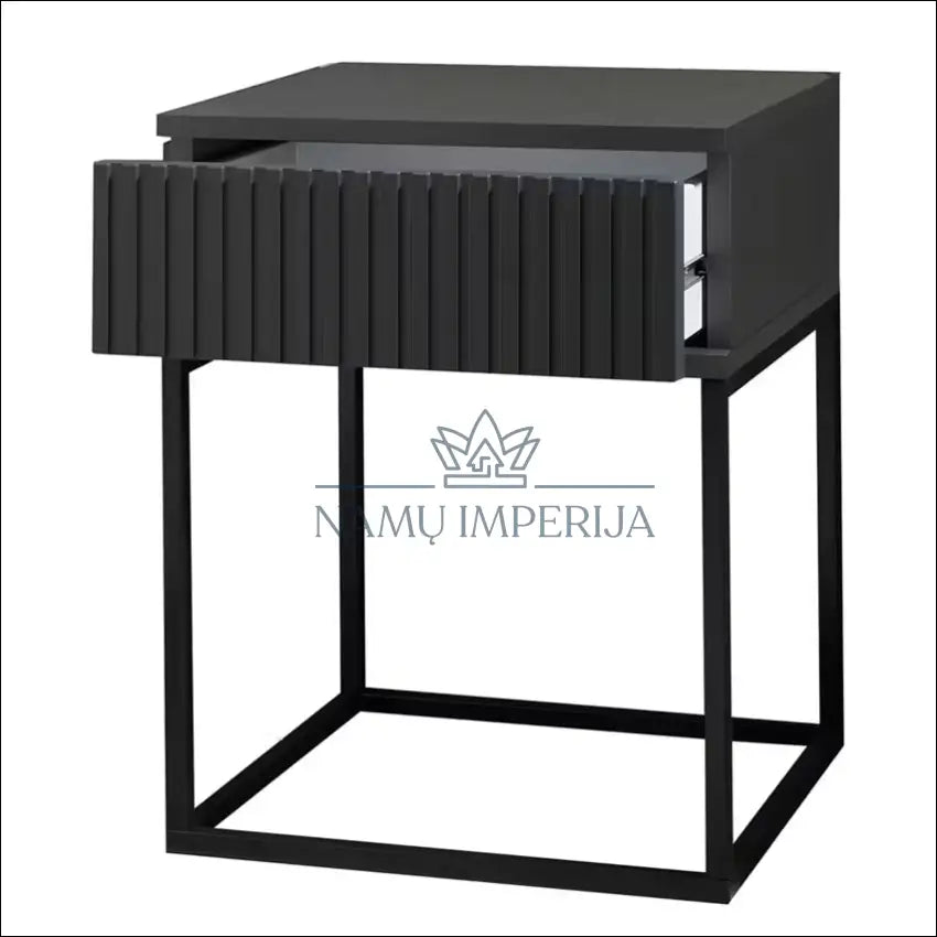 Naktinis staliukas GI563 €30 Save 60% 25 50, __label:Pristatymas 1 2 d.d., color juoda, pilka, material mediena €25