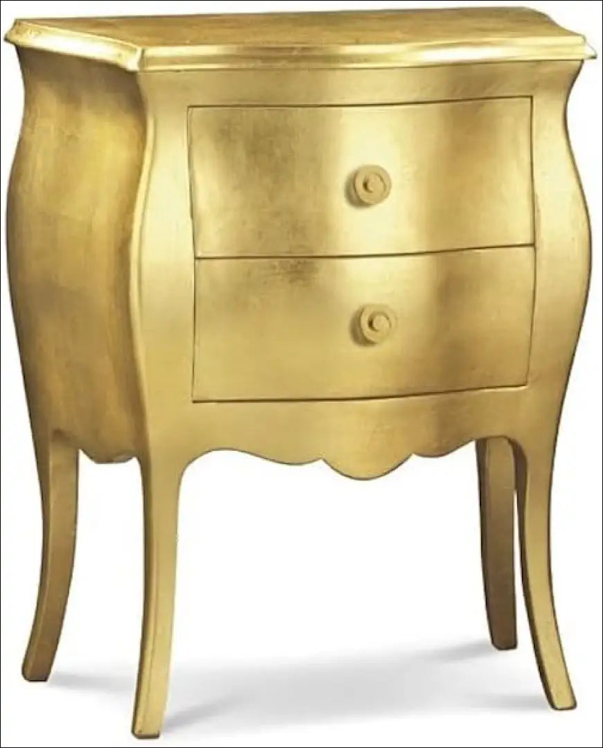 Naktinis staliukas GI593 - €211 Save 55% __label:Pristatymas 1-2 d.d., color-auksine, material-medzio-masyvas,