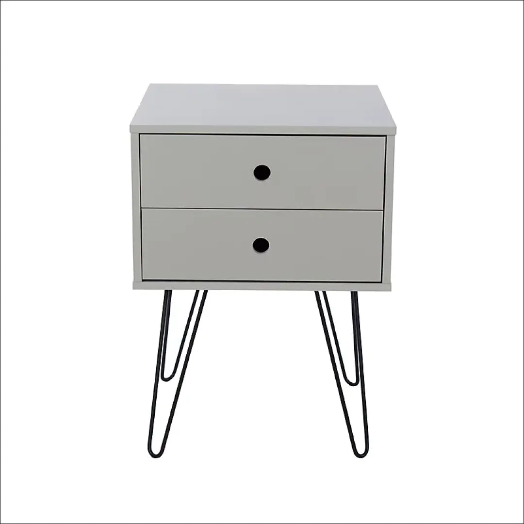 Naktinis staliukas GI595 - €53 Save 50% 50-100, __label:Pristatymas 1-2 d.d., color-pilka, material-mdf, miegamojo €50