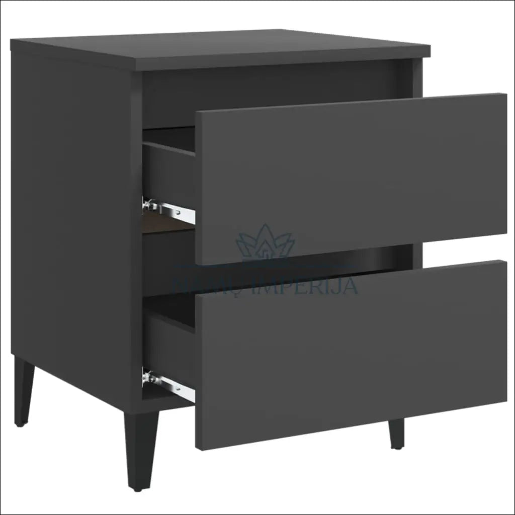 Naktinis staliukas GI602 - €32 Save 50% 25-50, __label:Pristatymas 1-2 d.d., color-pilka, material-mediena, miegamojo