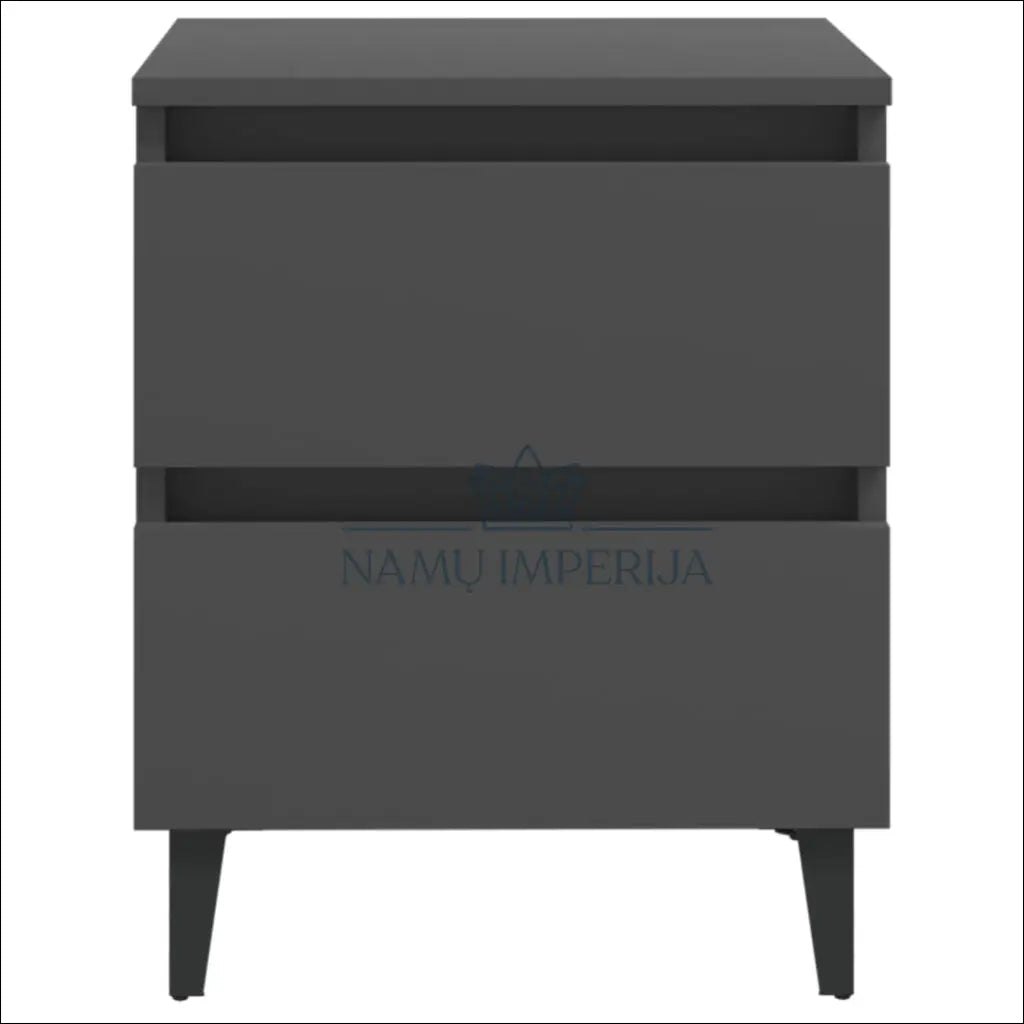 Naktinis staliukas GI602 - €32 Save 50% 25-50, __label:Pristatymas 1-2 d.d., color-pilka, material-mediena, miegamojo