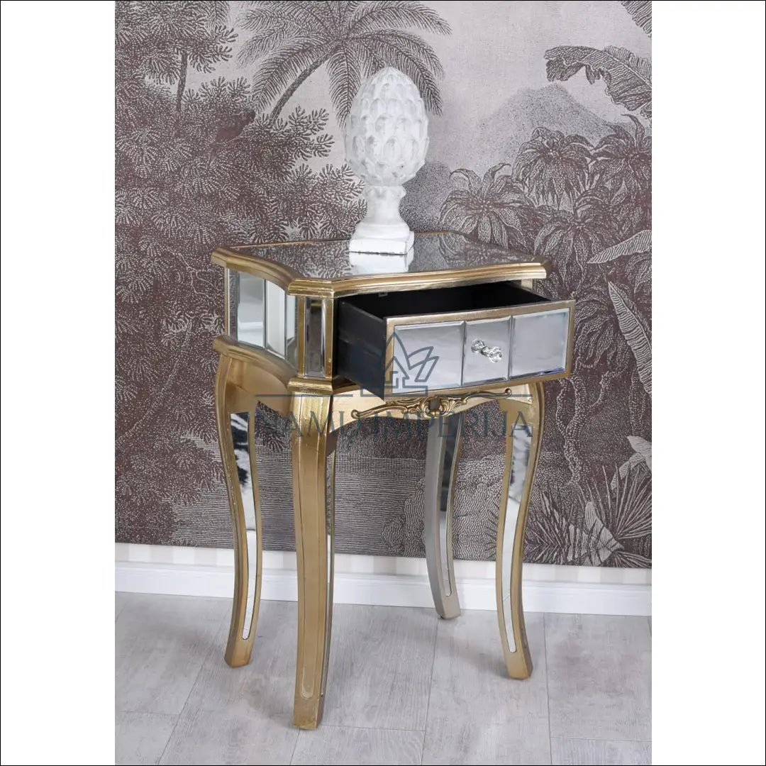 Naktinis staliukas GI606 - €129 Save 50% 100-200, __label:Pristatymas 1-2 d.d., color-auksine, color-sidabrine,