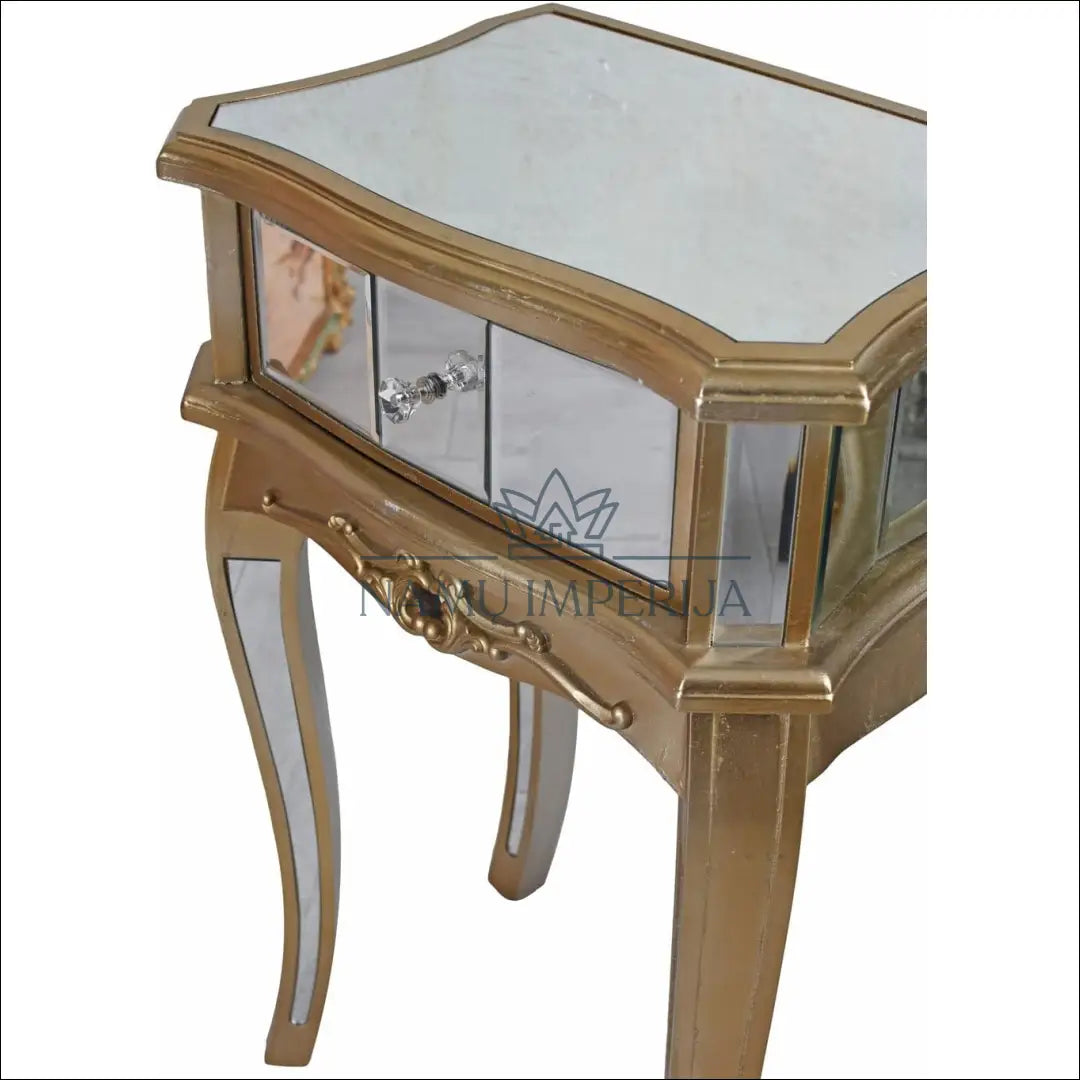 Naktinis staliukas GI606 - €129 Save 50% 100-200, __label:Pristatymas 1-2 d.d., color-auksine, color-sidabrine,