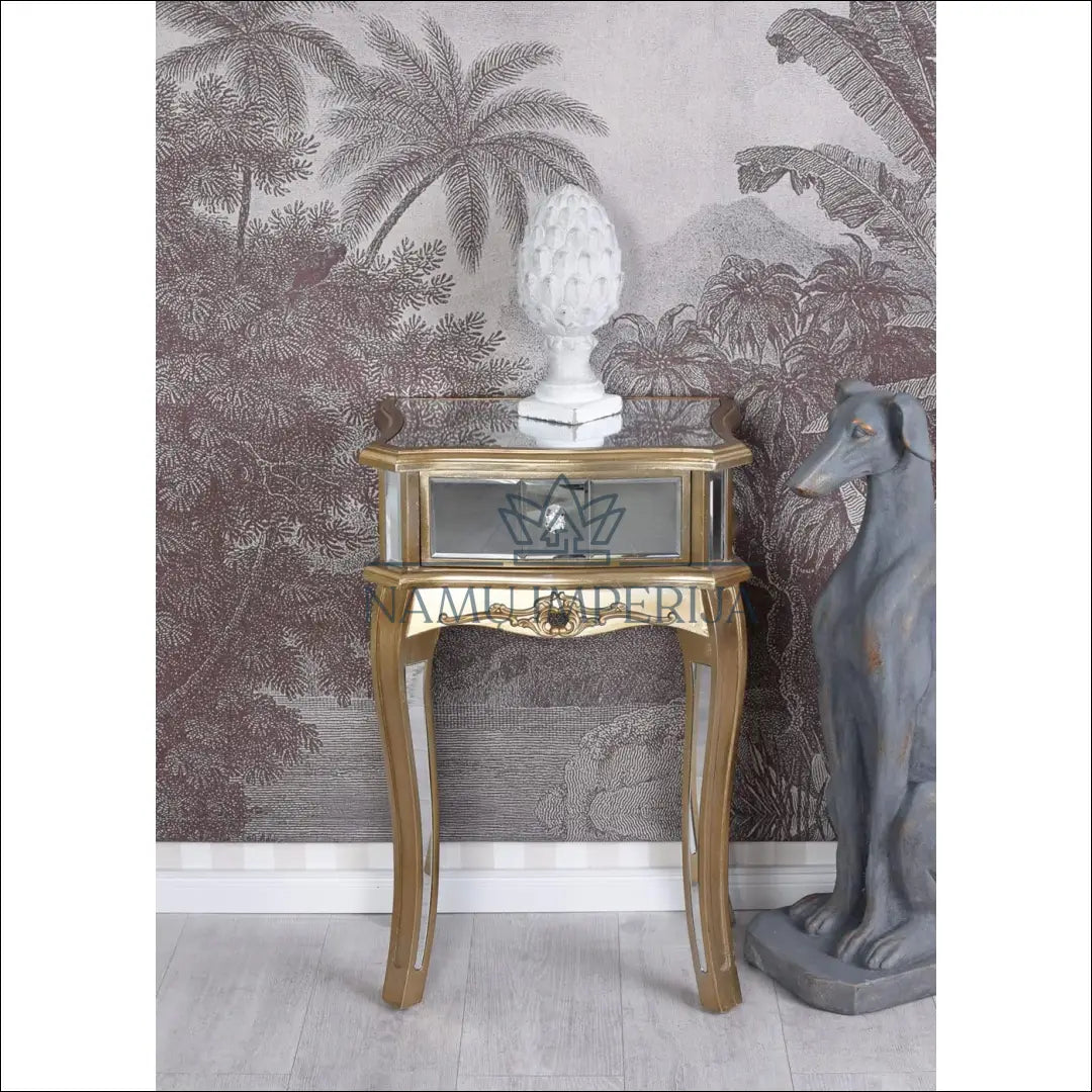 Naktinis staliukas GI606 - €129 Save 50% 100-200, __label:Pristatymas 1-2 d.d., color-auksine, color-sidabrine,